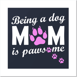 Dog mom Posters and Art